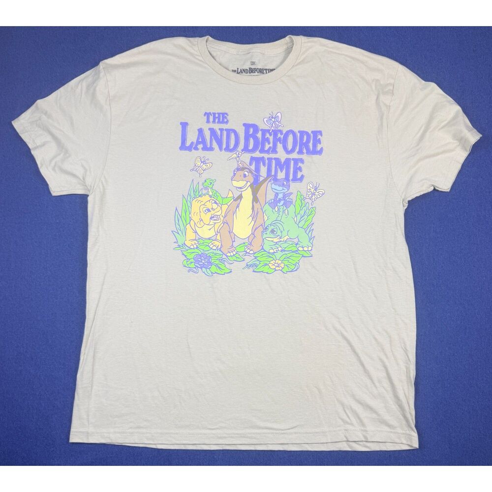 The Land Before Time Ripple Junction 2XL Dinosaur Graphic T Shirt Universal